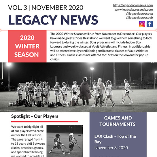 Volume 3 Newsletter