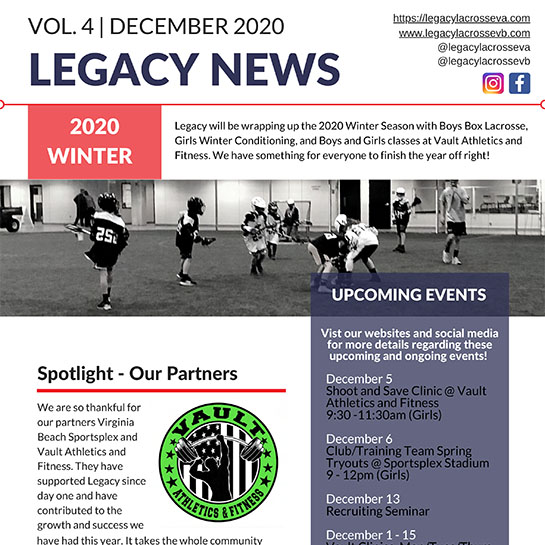 Volume 4 Newsletter x545