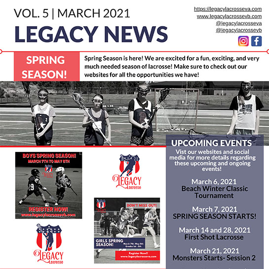 Volume 5 Newsletter x545