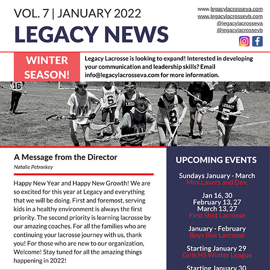 Volume 7 Newsletter x545